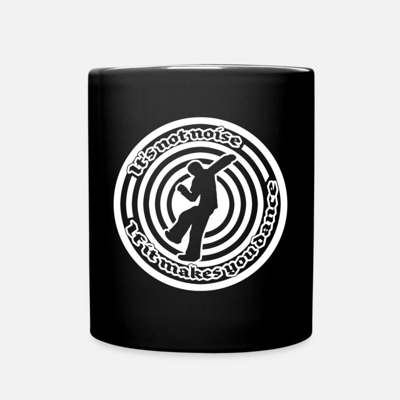 Es ist kein Lärm - Tasse einfarbig - Schwarz