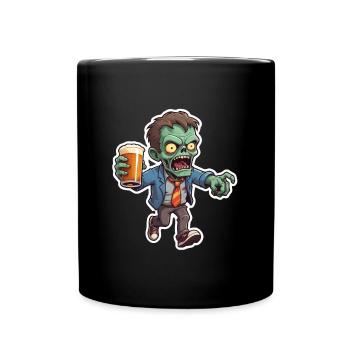 Zombie Halloween - Full Colour Mug - black - Front