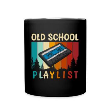 Cassette Old Vintage Edition Limitée - Mug uni - noir - Devant