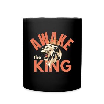 Awake the King - Full Colour Mug - black - Front