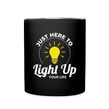 Electrician Humor Electrical Technician Engineer - Full Colour Mug - black - Front