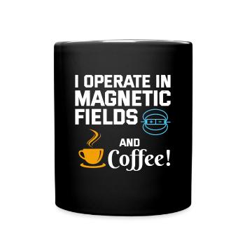 Elektriker Humor Elektrotechniker Kaffee - Tasse einfarbig - Schwarz - Vorne