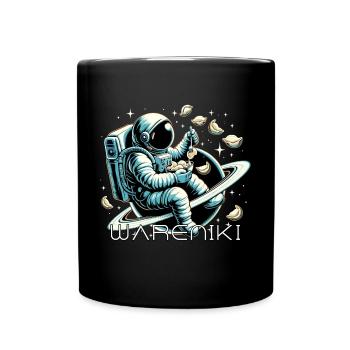 Vareniki Astronaut Yummy Gift - Full Colour Mug - black - Front