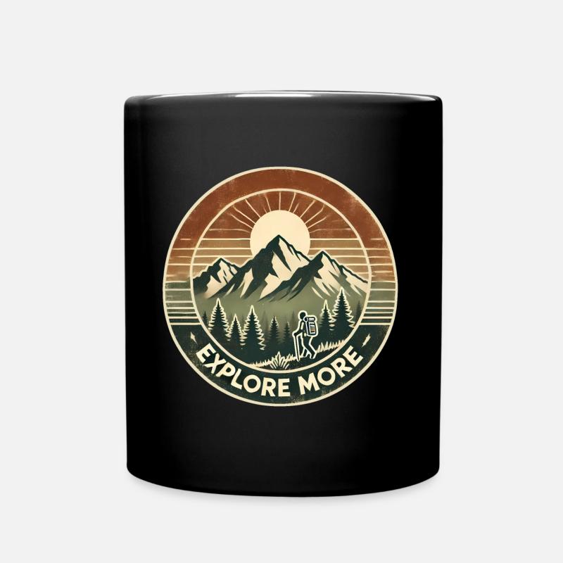 Explore More - Full Colour Mug - black