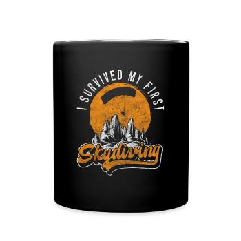 Skydive Altitude - Full Colour Mug - black - Front