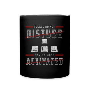 Gamer PC Masterrace Liga Streamer - Tasse einfarbig - Schwarz - Vorne