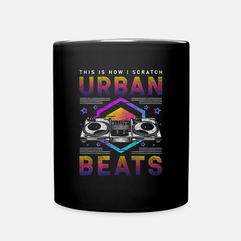 Fête, Amour, Ambiance, Passe-temps - Mug uni - noir