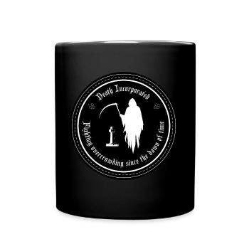 Death Incorporated - Tasse einfarbig - Schwarz - Vorne
