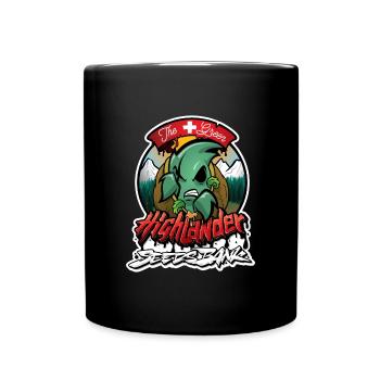 The Green Highlander Seeds Bank - Full Colour Mug - black - Front