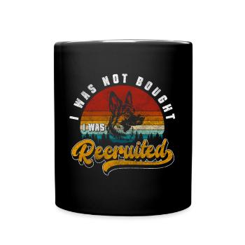 Berger allemand Pet Master - Mug uni - noir - Devant