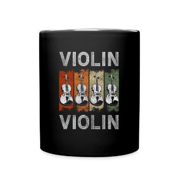 Musicien symphonique - Mug uni - noir - Devant