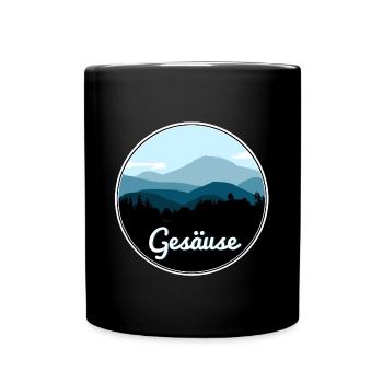 Gesäuse - Full Colour Mug - black - Front