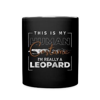 Prédateur Animaux sauvages Danger - Mug uni - noir - Devant