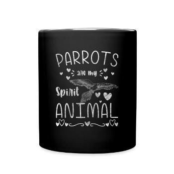 Bird Colorful Bird Style Stylish - Full Colour Mug - black - Front