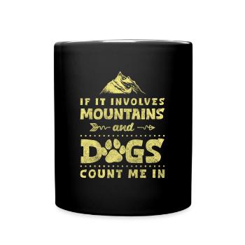 Climbers Climbing Sports Climbing - Full Colour Mug - black - Front
