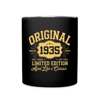 Original 1935 - 90e anniversaire Édition classique - Mug uni - noir - Devant