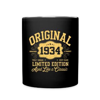 Original 1934 - 90e anniversaire Édition classique - Mug uni - noir - Devant