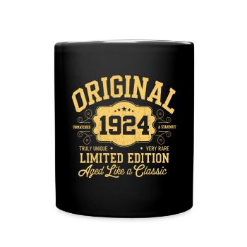 Original 1924 - 100e anniversaire Édition classique - Mug uni - noir - Devant