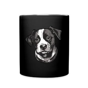Dog Owners Dog Sports Four-legged Friends - Full Colour Mug - black - Front