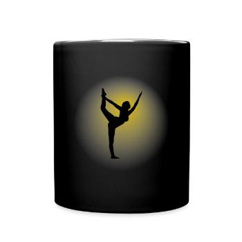 Silhouette 3 - Mug uni - noir - Devant