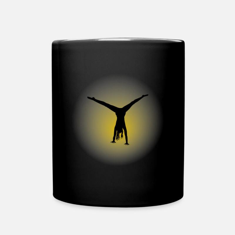 Silhouette 4 - Tasse einfarbig - Schwarz