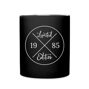 Edition limitée 1985 - Mug uni - noir - Devant