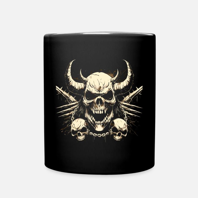 Crânes - Mug uni - noir