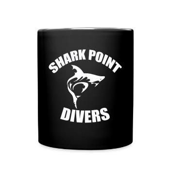SHARK POINT DIVERS - Mug uni - noir - Devant