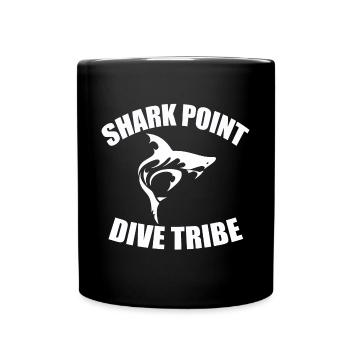 SHARK POINT DIVE TRIBE - Mug uni - noir - Devant
