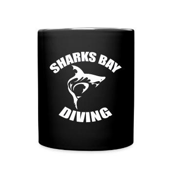 SHARKS BAY DIVING - Full Colour Mug - black - Front