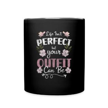 Mode Trendsetter Modèle à la mode - Mug uni - noir - Devant