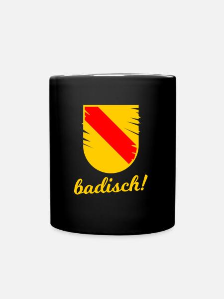 Die Badner im Südwesten - Tasse einfarbig - Schwarz