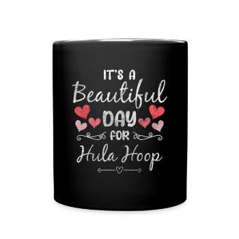 Hullern Trendsport Home Workout Motivation - Tasse einfarbig - Schwarz - Vorne