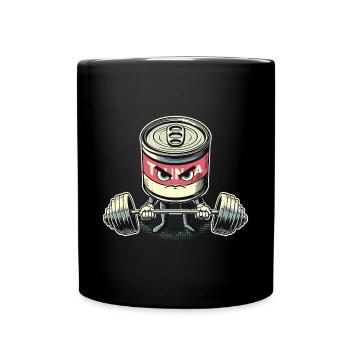 Thon peut soulever lourd Cadeau - Mug uni - noir - Devant