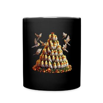 Sapin de Noël (02) - Mug uni - noir - Devant