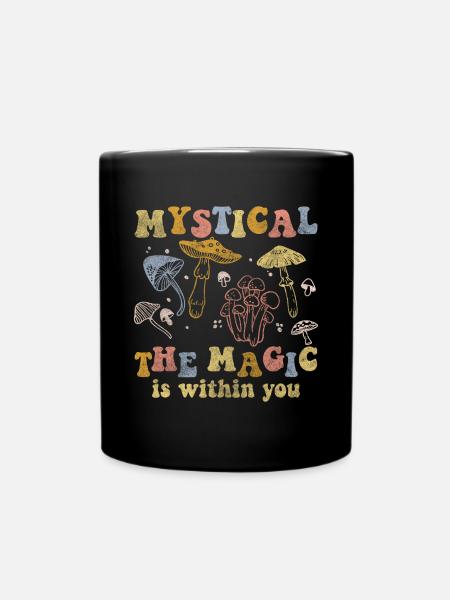 Pouvoir mystique du signe de superstition - Mug uni - noir
