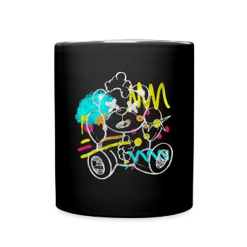 Sprayer Street Life Striking - Full Colour Mug - black - Front