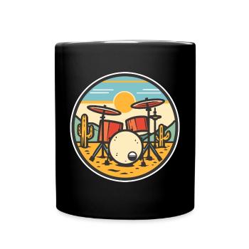 Trapset Comic Look - Full Colour Mug - black - Front