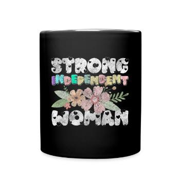 Journée de la femme Célébrez le rétro - Mug uni - noir - Devant