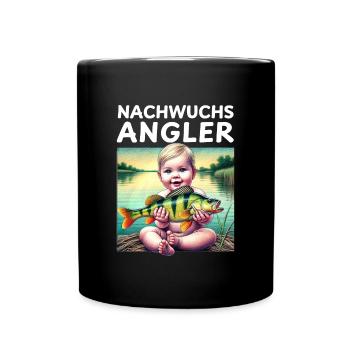 Junior Angler - Cadeau pour bébé - Mug uni - noir - Devant