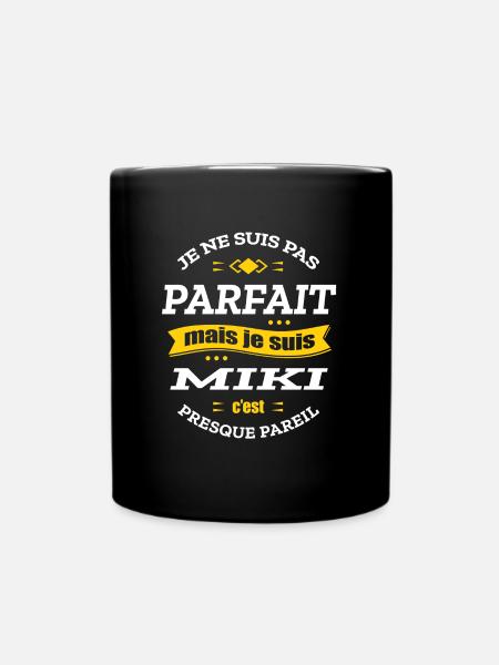 MIKI PARFAIT - PRENOM MIKI - Mug uni - noir