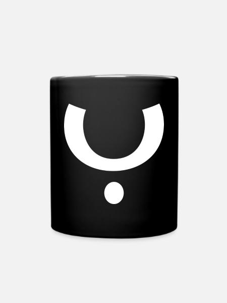 Yoga - Tasse einfarbig - Schwarz