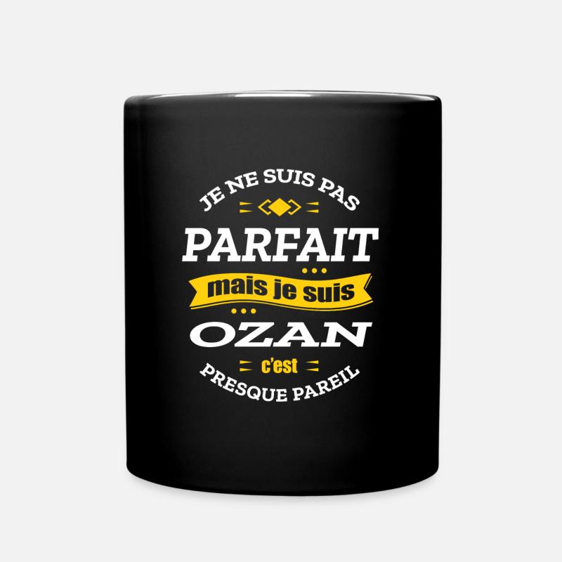 OZAN PARFAIT - PRENOM OZAN - Mug uni - noir