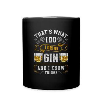 Alcohol drinkers celebrate crash - Full Colour Mug - black - Front