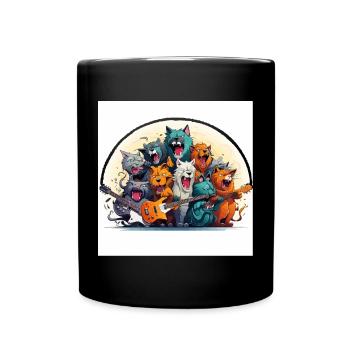 The Quirky Jazz Ensemble - Full Colour Mug - black - Front
