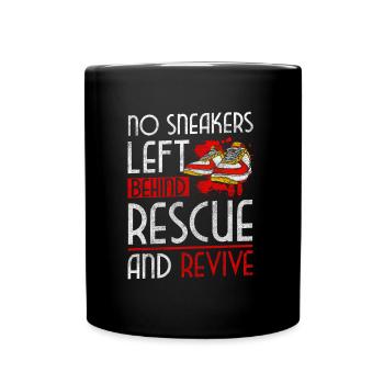 Tendance shopping des amateurs de chaussures - Mug uni - noir - Devant