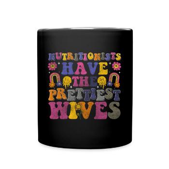 Nutrition Helper Dream Figure Cook - Full Colour Mug - black - Front