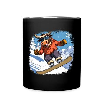 Bulls Snowboard - Mug uni - noir - Devant