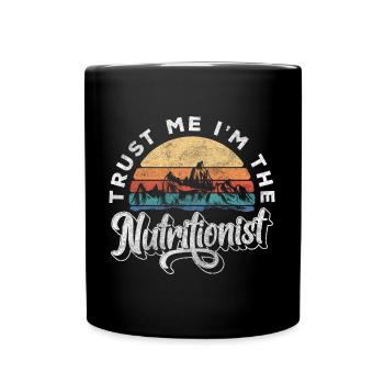 Nutritionniste Santé - Mug uni - noir - Devant