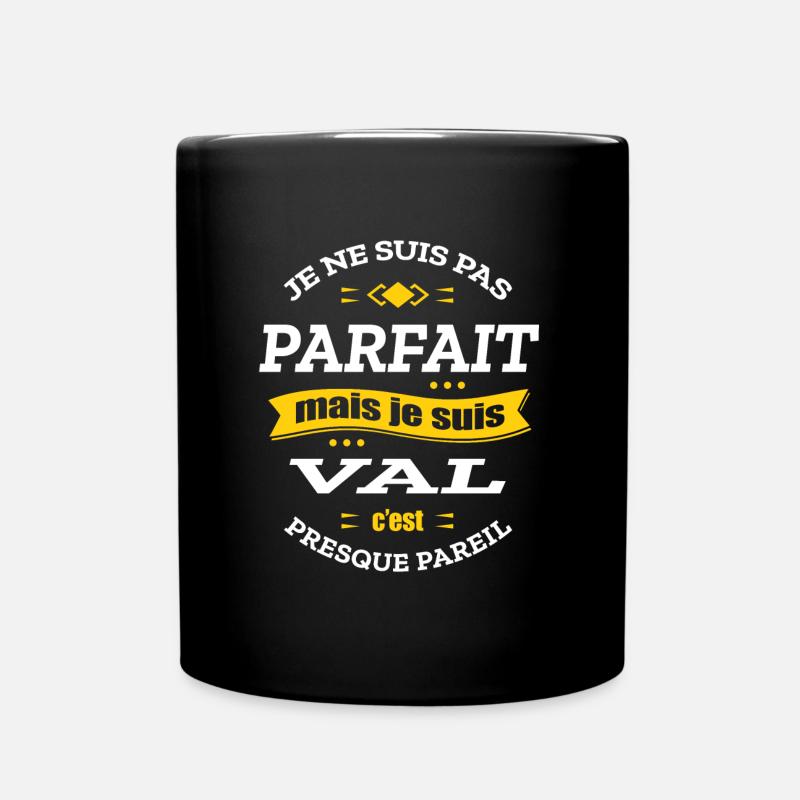 VAL PARFAIT - PRENOM VAL - Mug uni - noir